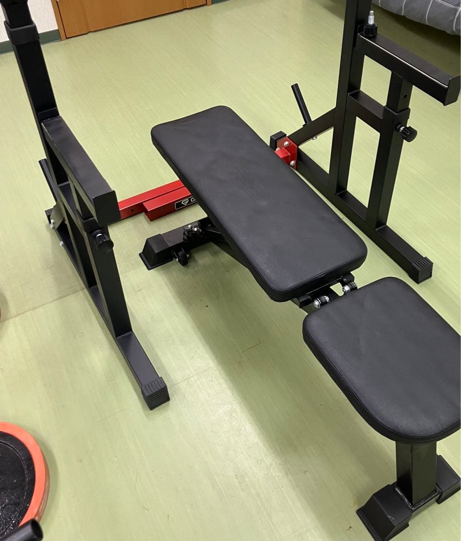 福井県での直接お渡しのみ　ベンチプレス　バーベルセット　約100kg