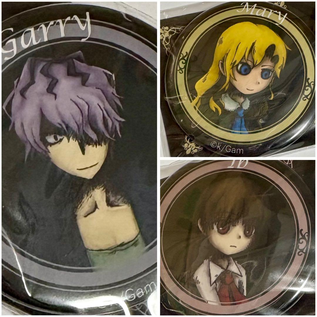 C82 Ib 缶バッジセット レア イヴ ギャリー メアリー