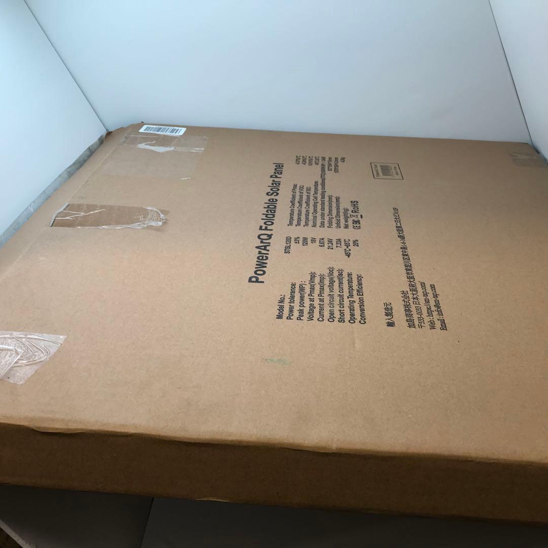 新品　SmartTap　PowerArQ　120W　ソーラーパネル　折りたたみ式