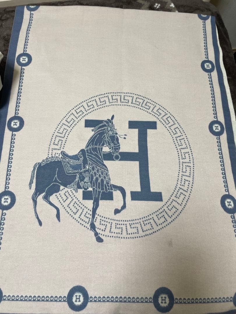 エルメス　ブランケット