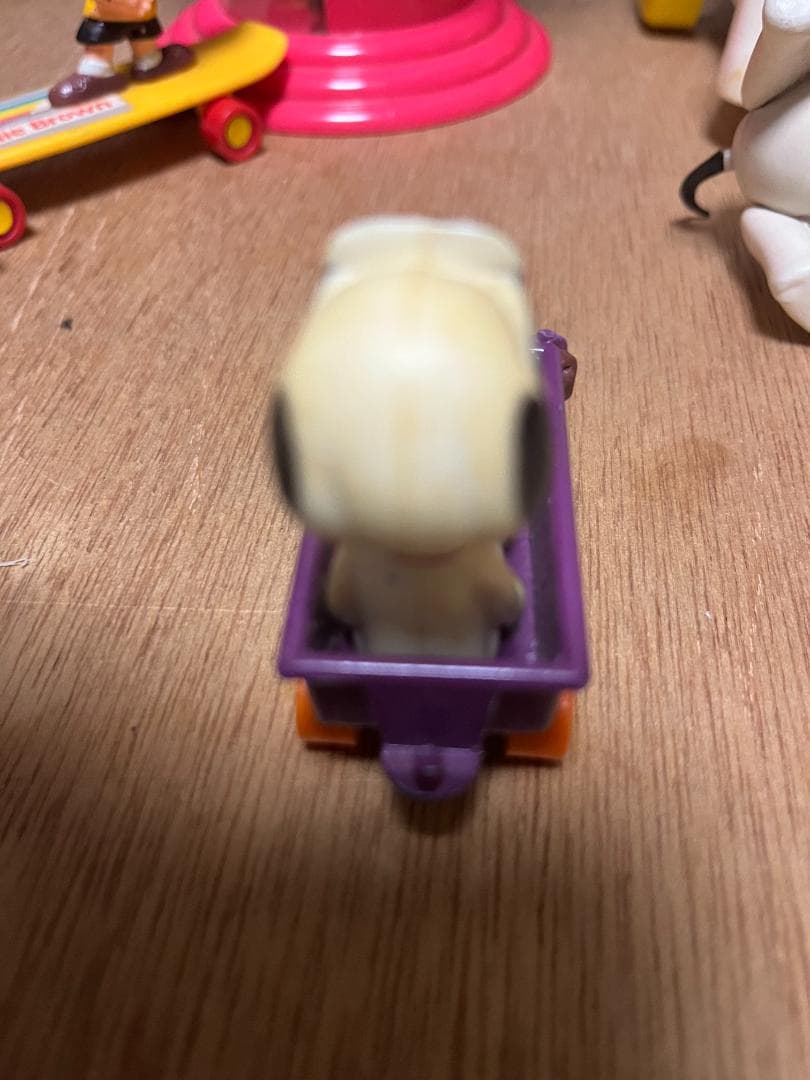 AVIVA　スヌーピー　SNOOPY　トロッコ　ダイキャストミニカー
