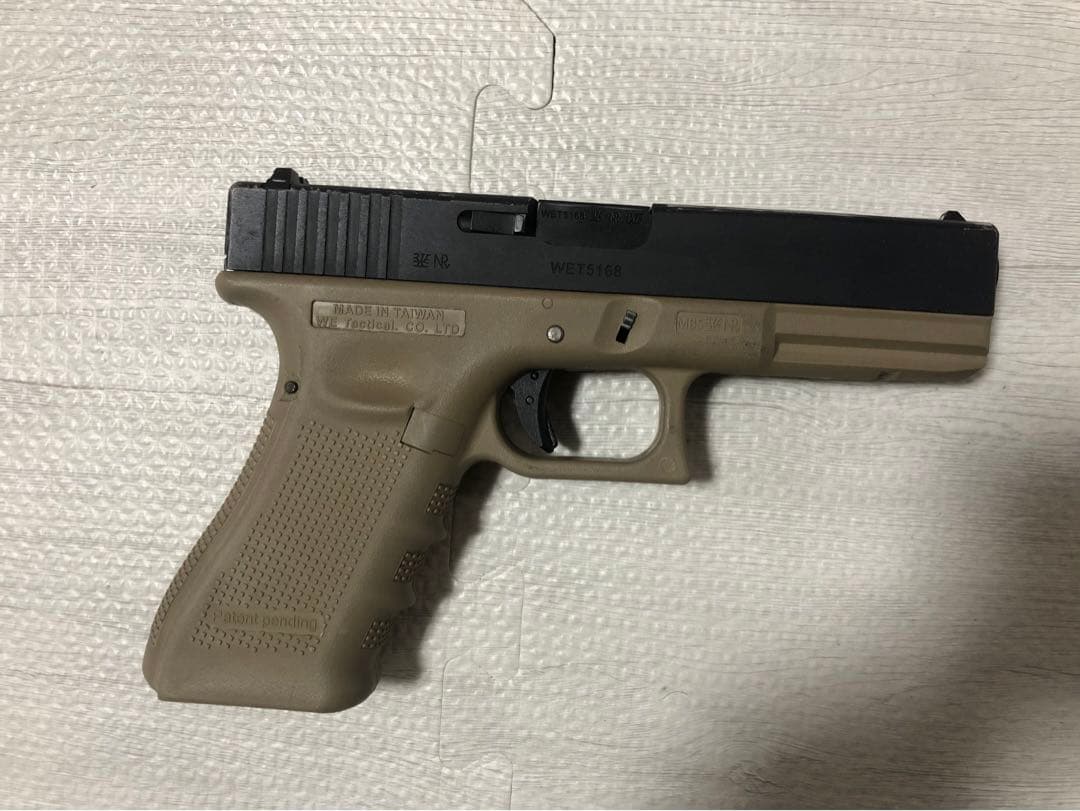 WE-TECH Glock 17 ガスガン ブラック/タン