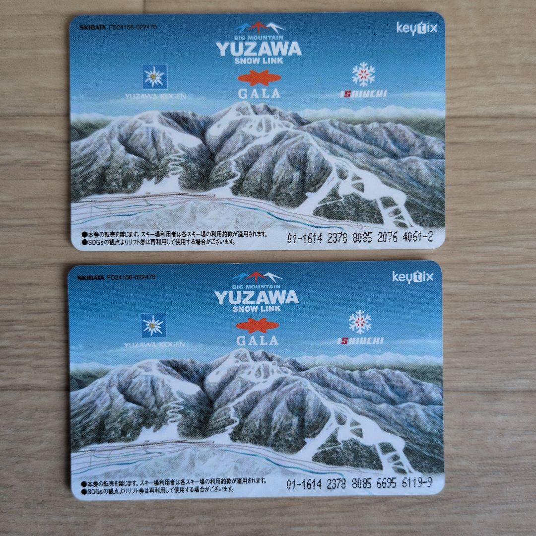 ガーラ湯沢リフト券（２枚）