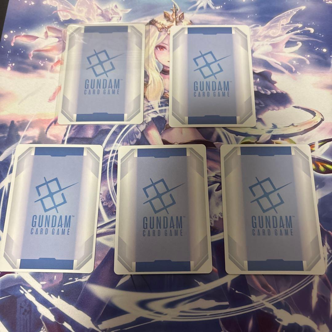 ハマーンカーン、ヴァサーゴ、ニャアン４枚セット　ガンダムカードゲーム