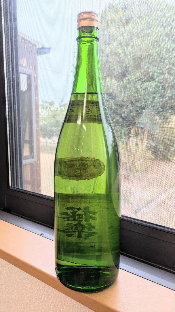 ■白瓶透明瓶・極楽(ごくらく) 林酒造場・ 1800ml 25%