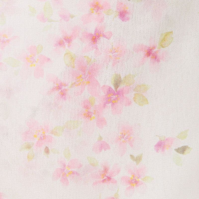 チャコット　永久メイ　コラボ　巻きスカート　桜柄