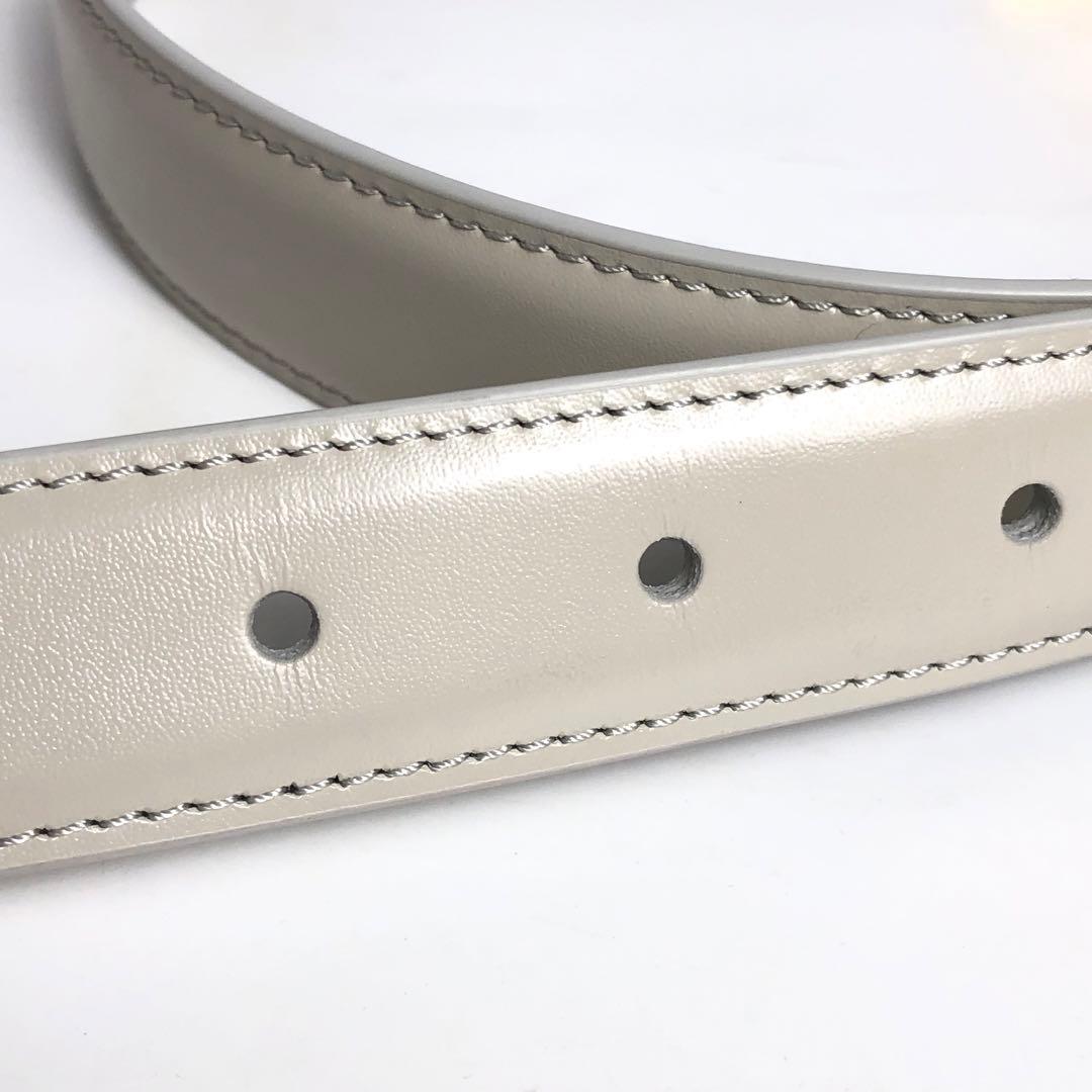 【美品】CELINE セリーヌ レザーベルト トリオンフ ゴールド金具