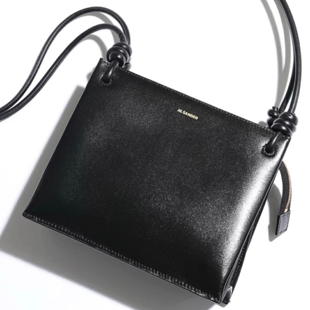 JIL SANDER ジルサンダー　ショルダーバッグ　黒