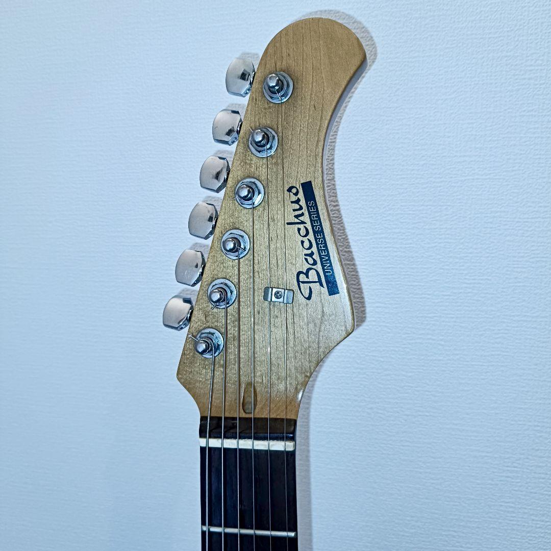 【メンテ済み】Bacchus ストラトキャスター エレキギター 本体