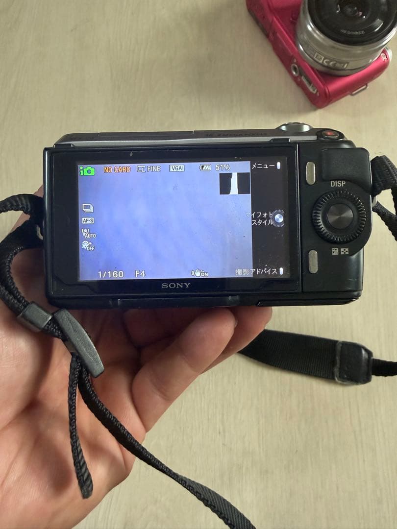 ジャンクSony nex-c3コンパクトデジタルカメラ２台