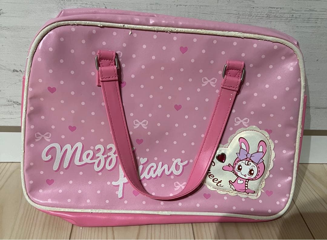 メゾピアノmezzo pianoピンクバック