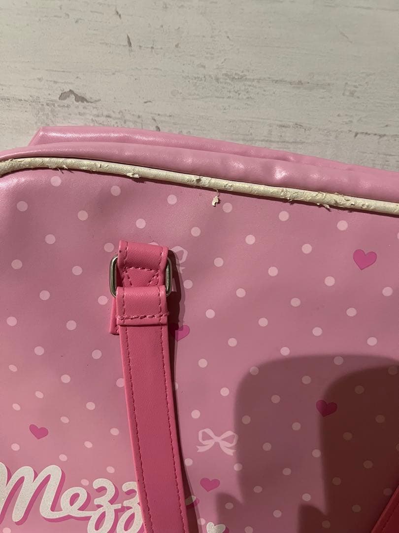 メゾピアノmezzo pianoピンクバック