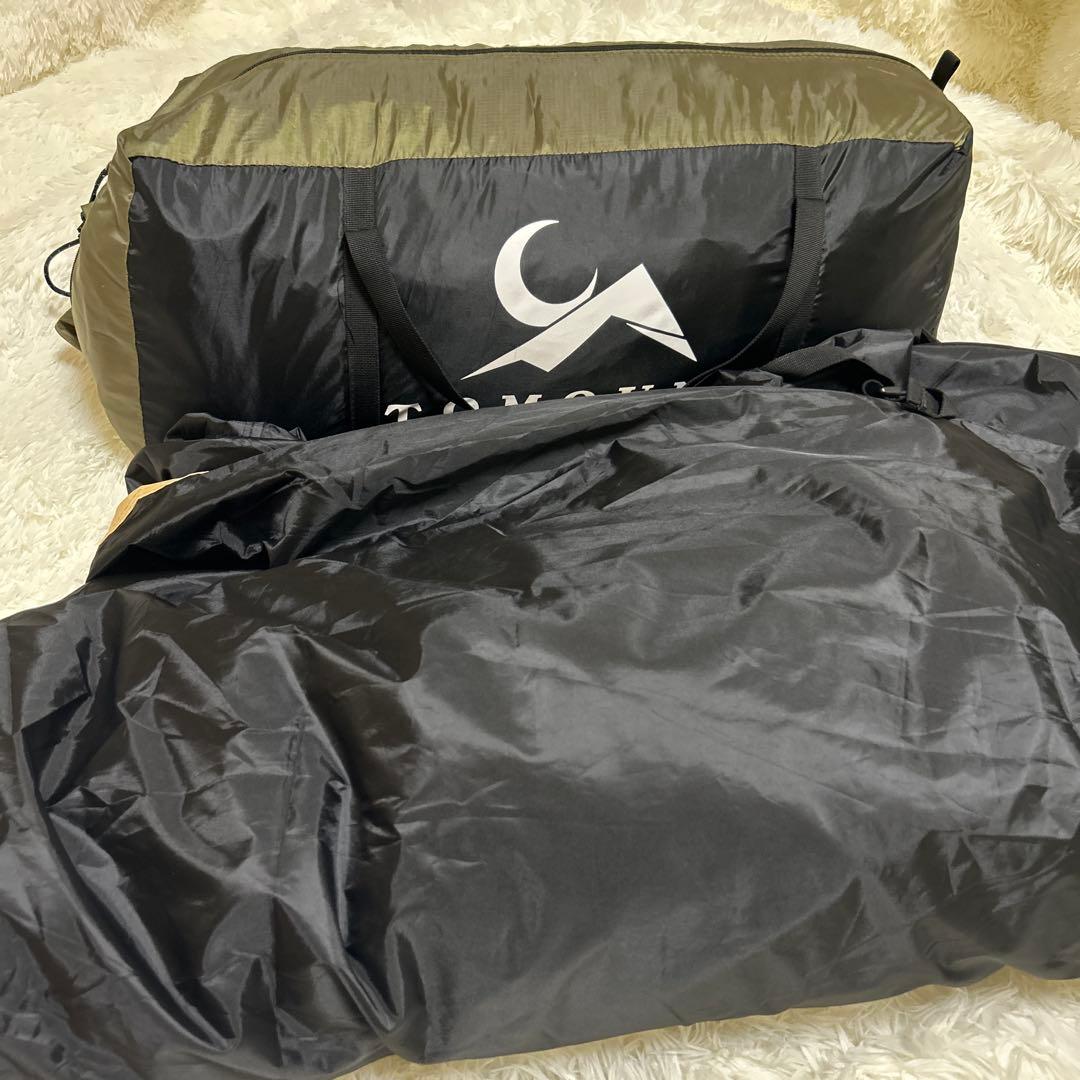 オリーブカラー　TOMOUNT トマウント 2ルームトンネルテント