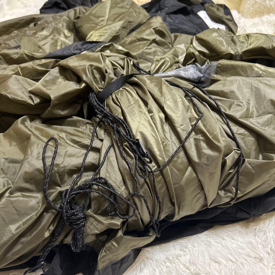 オリーブカラー　TOMOUNT トマウント 2ルームトンネルテント