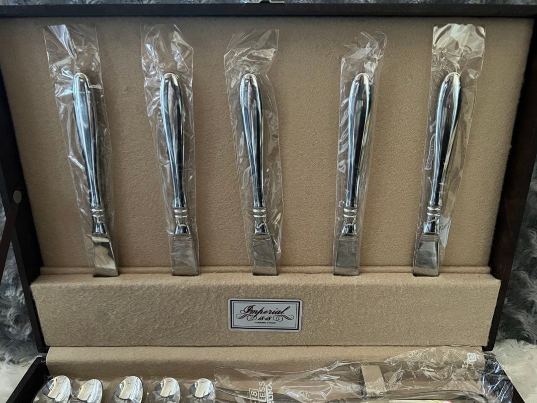 【専用】アズマカトラリーセット　インペリアル 18-18 ディナーセット　22本