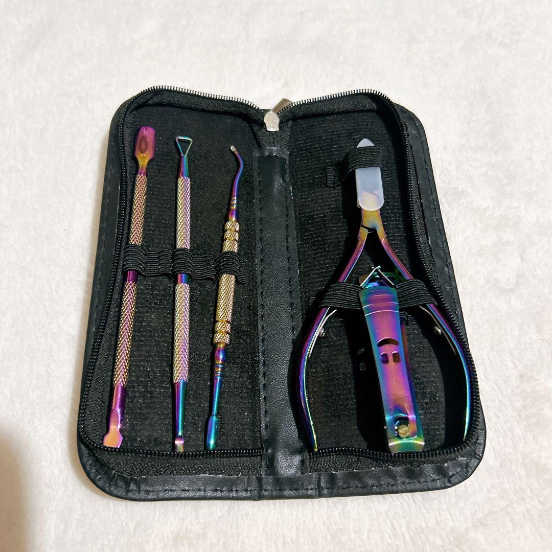 ネイルクリッパー アートツールセット 甘皮処理キット ネイルケアセット