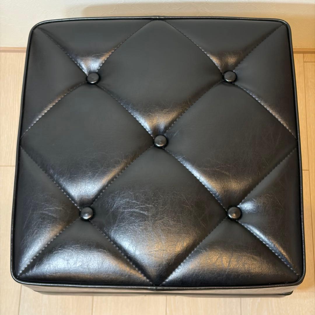 KARIMOKU60 カリモク　オットマン ブラック