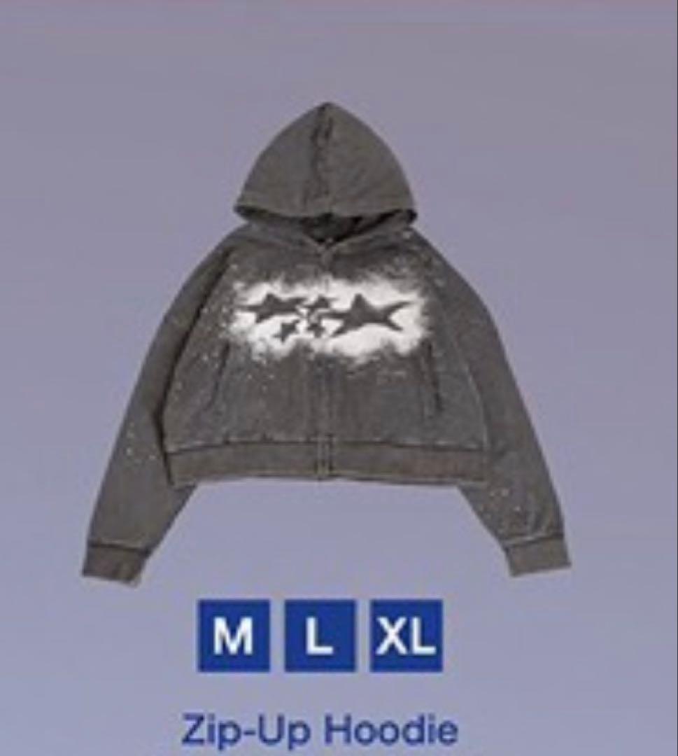 [新品未開封]STARGLOW Zip-Up Hoodie Mサイズ