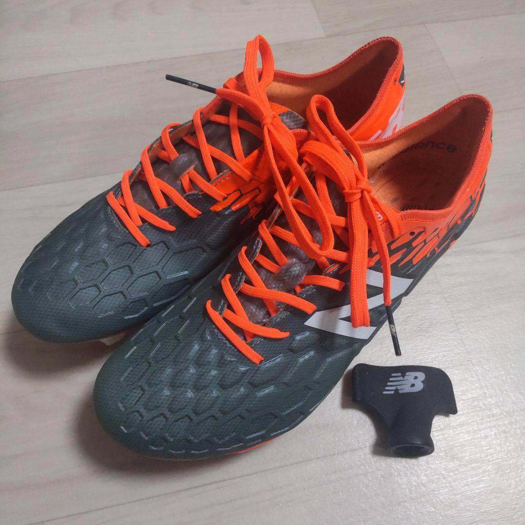 【美品】サッカースパイク ニューバランス ビザロ プロ SG 26cm 2E