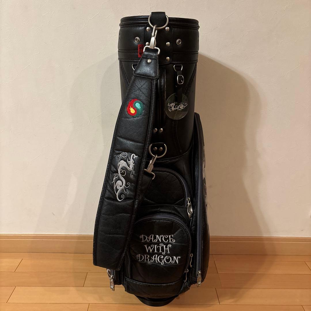 DANCE WITH DRAGON ゴルフバッグ 黒