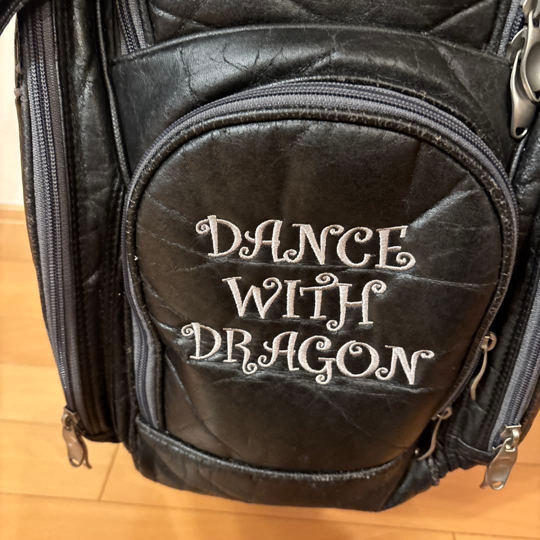 DANCE WITH DRAGON ゴルフバッグ 黒