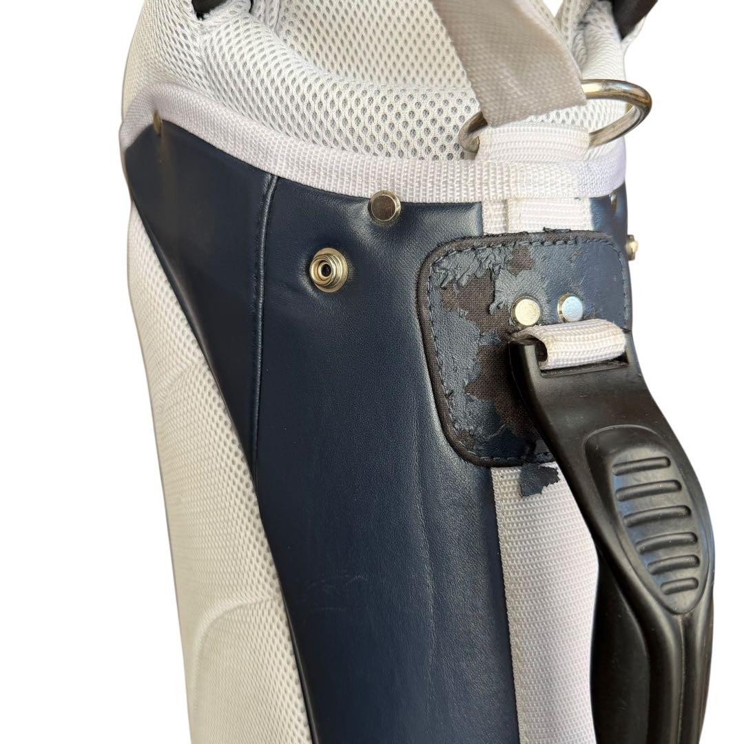 パーリーゲイツ キャディバッグ ネイビー 軽量 2WAY 希少 123-33