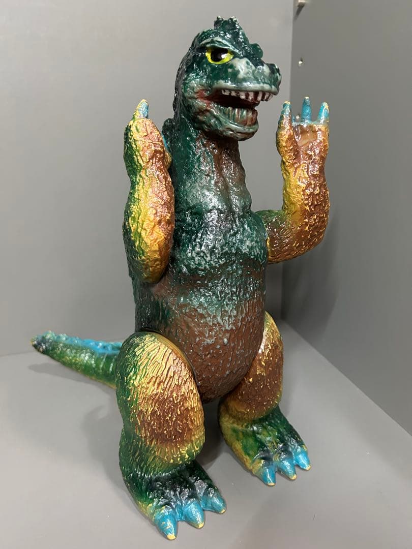 ゴジラ　ブルマァク　ジャイアントサイズ　東宝　成形色珍色？　東京タワーなし