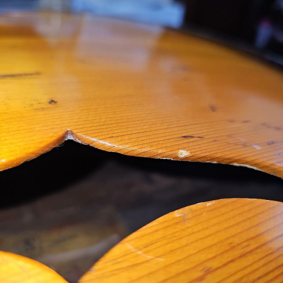 木曽鈴木バイオリンNo.6ピックギター1962年製GAETSCHキグバック付き。