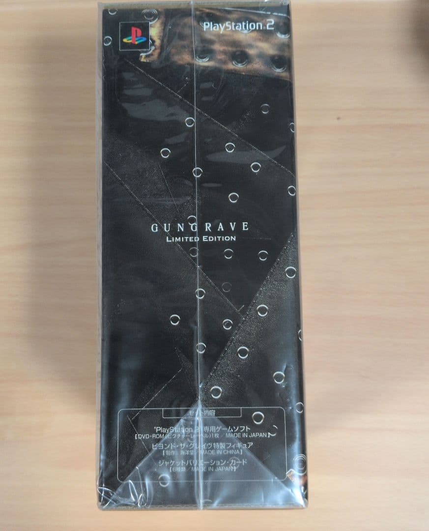 未開封品 PS2 GUNGRAVE ガングレイヴ 特別限定版 フィギュア