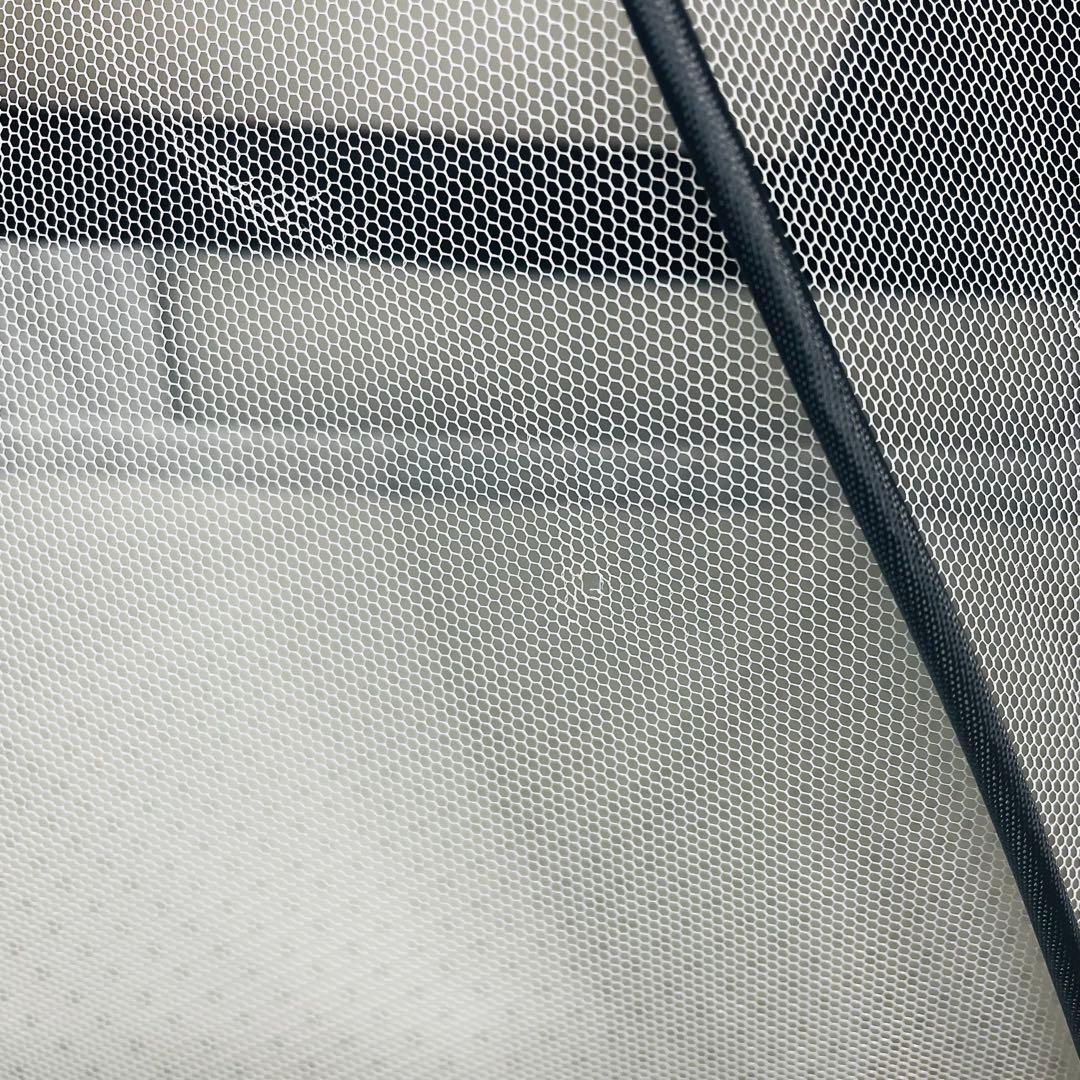 【未使用品】ベビーベッド　高さ調節可　蚊帳　キャスター付き