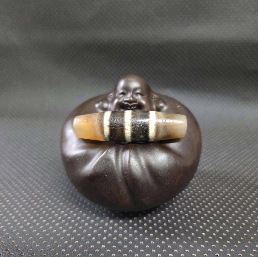 839　天珠　三線天珠　貴重　珍品　Chung　dzibeads！