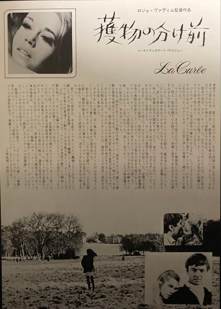 k*p様 映画チラシ「獲物の分け前」