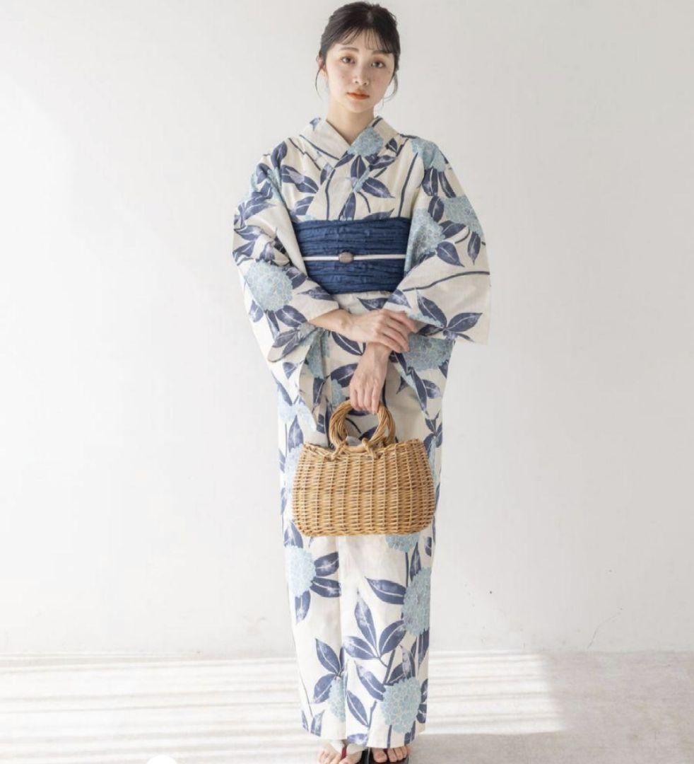 グレース浴衣・帯・下駄・髪飾り セット