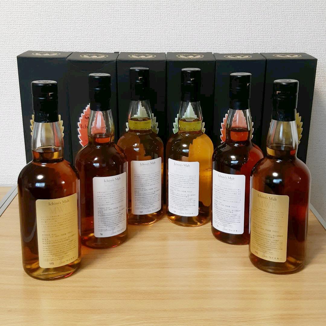 ★イチローズモルトリーフシリーズ　6本セット