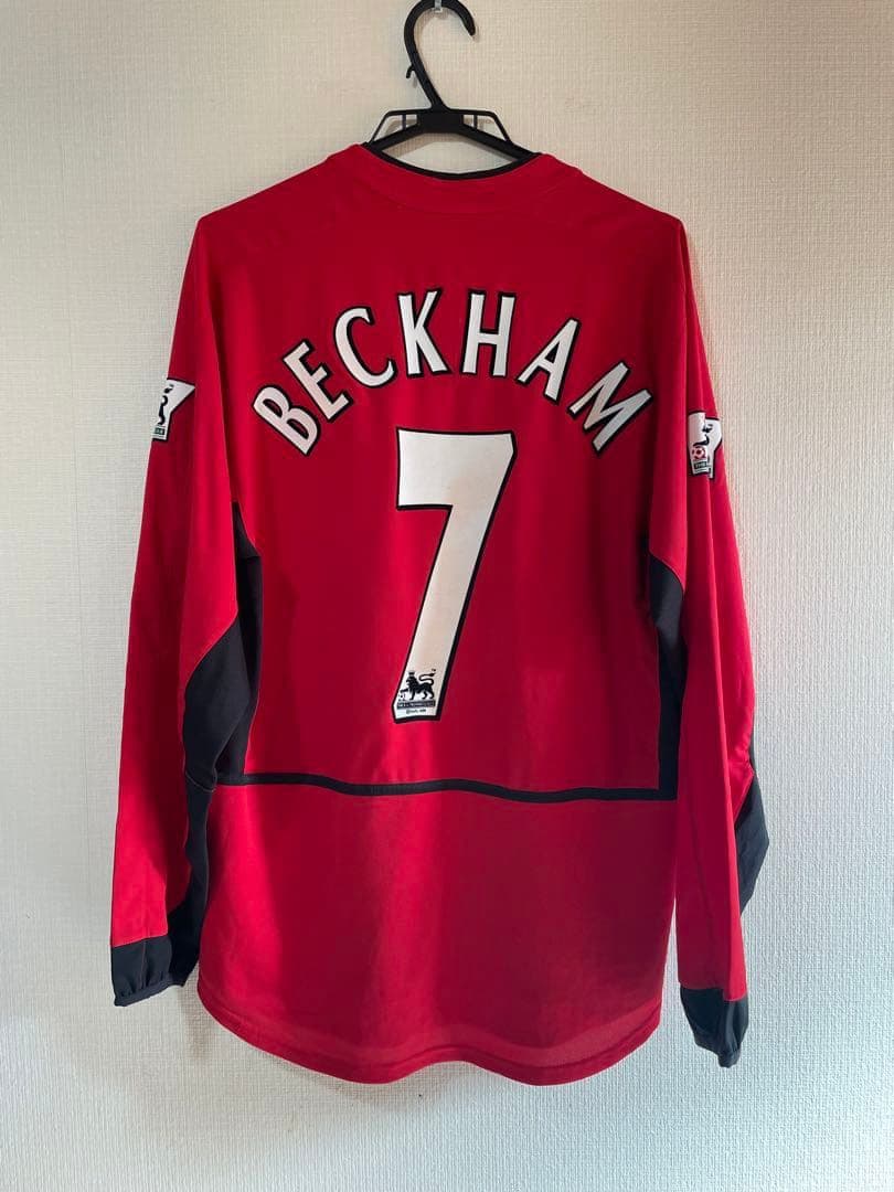 マンチェスターユナイテッド　ベッカムユニフォーム　XL 値段交渉可