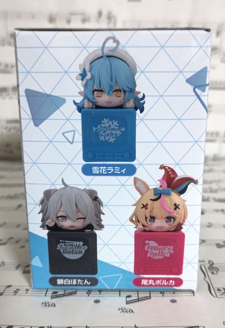 ホロライブ 1番くじ　獅白ぼたん フィギュア　セット