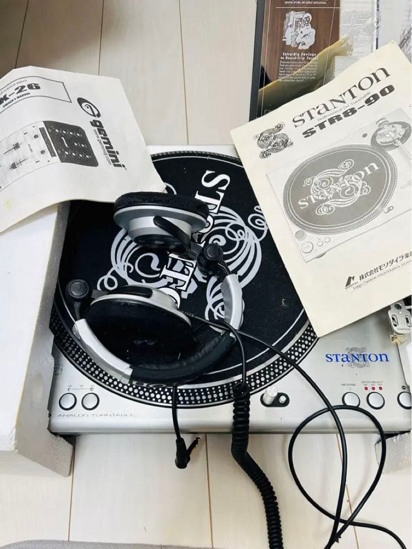 【ジャンク品】Stanton STR8-90 2台 & EX-26 セット