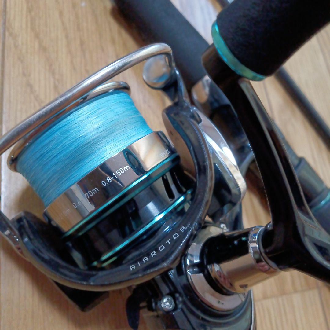 人気ブランド　ダイワ　エメラルダス　エギングセット　ロッド　リール