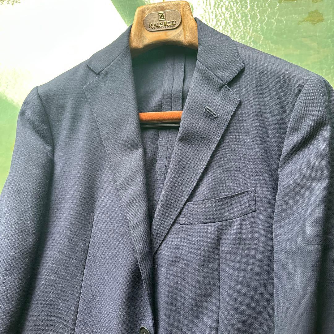 サルトリアパルテノペア　ホップサックネイビージャケット