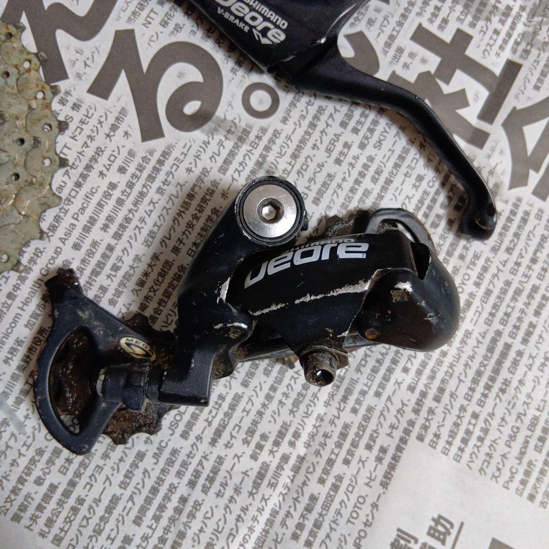 Shimano Deore 9速シフター・ディレイラーセット
