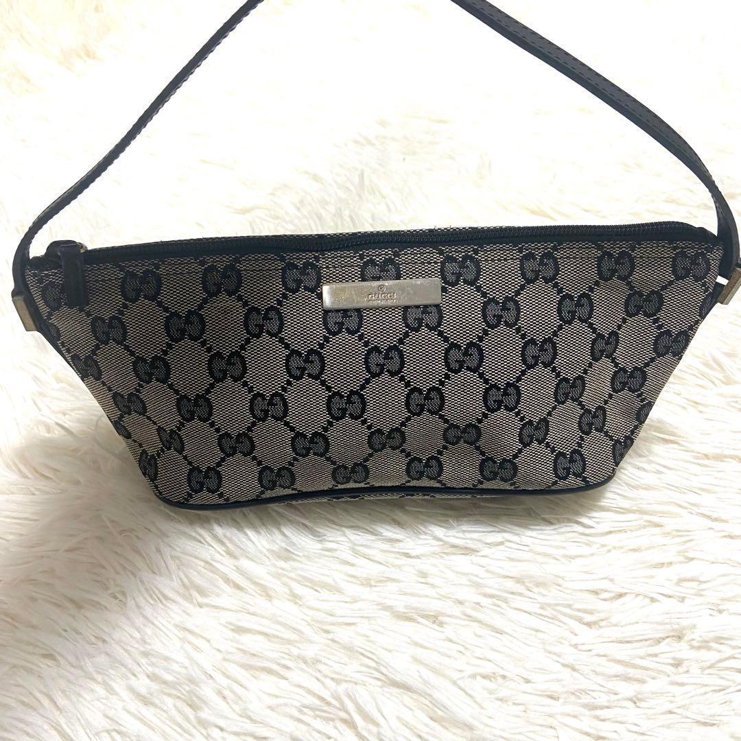 GUCCI グッチ アクセサリーポーチ ハンドバッグ GGキャンバス