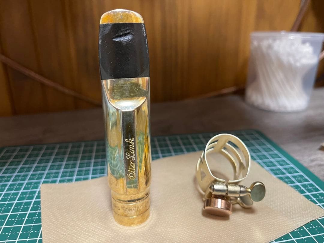 オットーリンク メタル7⭐︎ テナーサックス用マウスピース&ブルズアイリガチャー