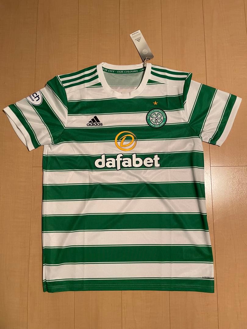 生産終了⭐︎プレミア品⭐︎セルティックFCホームユニフォーム 古橋亨梧 Mサイズ