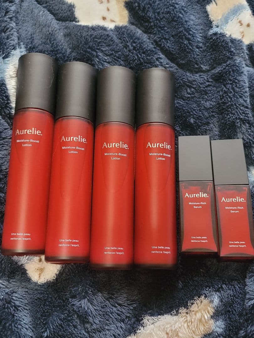 オレリー　化粧水ブーストローション　美容液リッチセラム