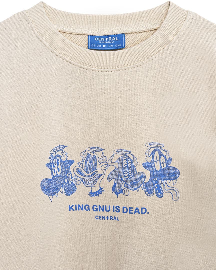 KG IS DEAD SWEATSHIRT [アイボリー] Lサイズ