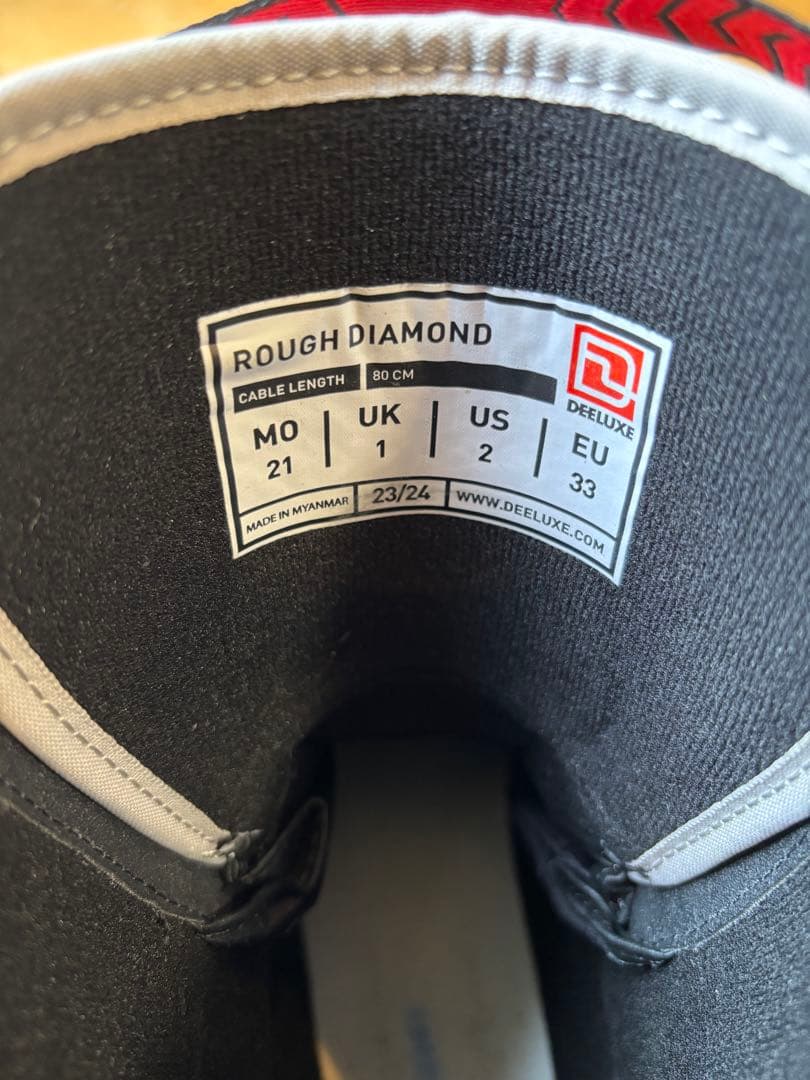 ディーラックス　ラフダイヤモンド　21センチ　キッズ　スノーボードブーツ