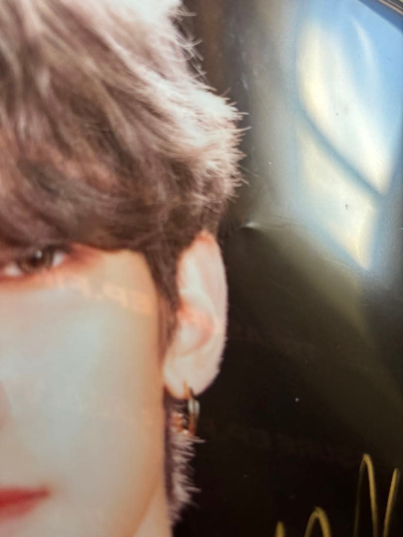 ateez アチズ　ヨサン　2019年　リリイベ　サイン入り　クリアファイル