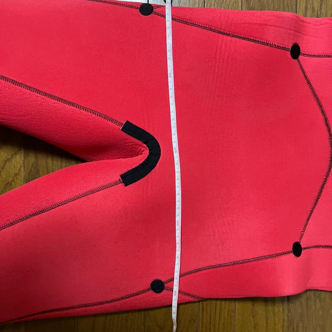 〔裏起毛5×3mm〕セミドライスーツ ブラック　Lサイズ