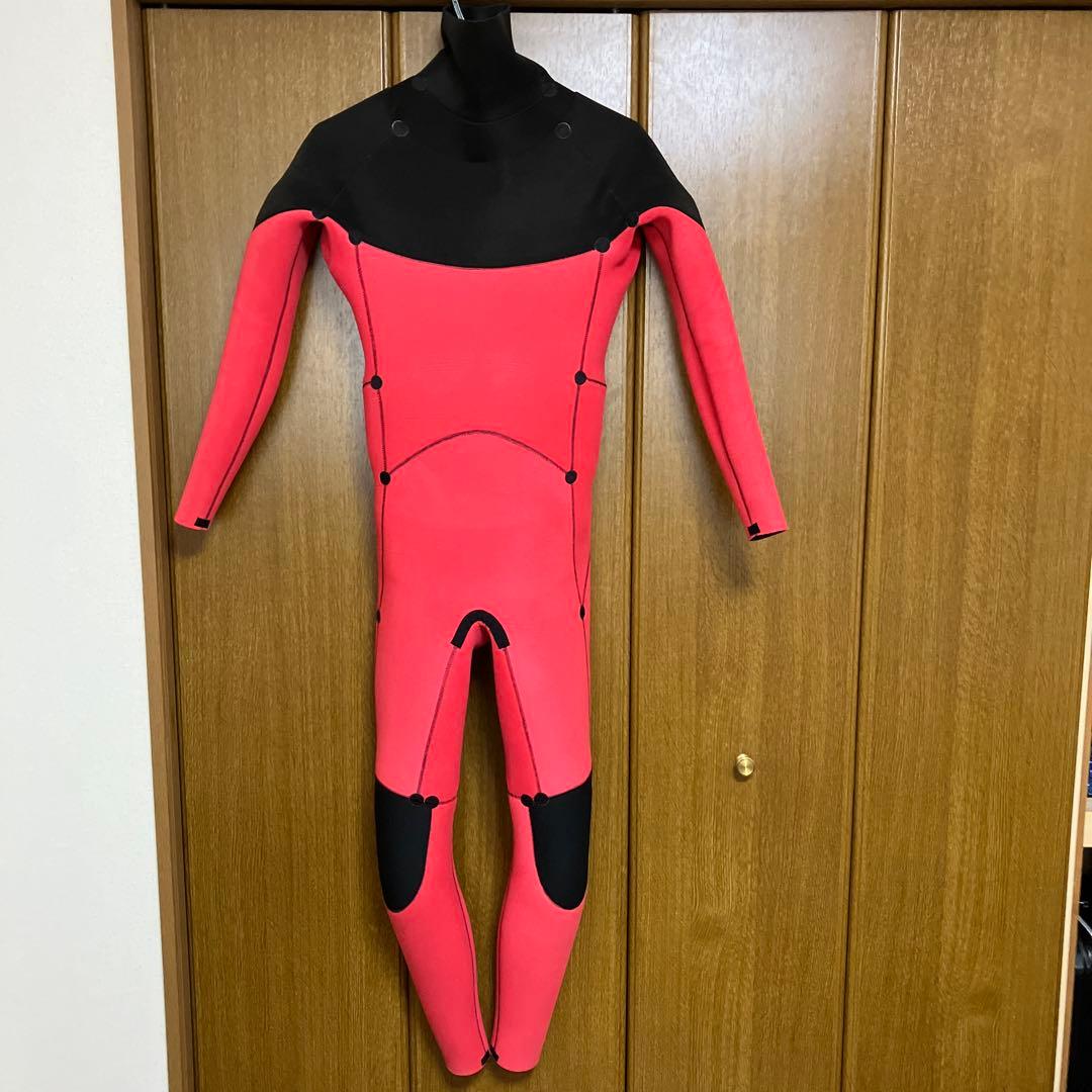 〔裏起毛5×3mm〕セミドライスーツ ブラック　Lサイズ