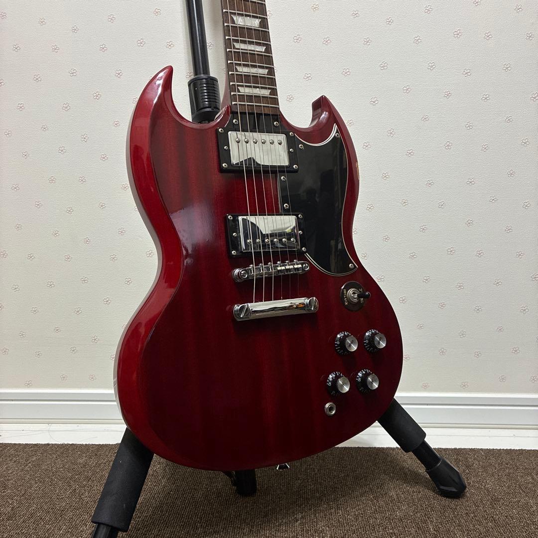 【ソフトケース付き】エピフォン　SG epiphone 赤　【2006年製】
